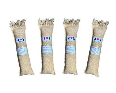 Honeysuckle & Catnip Burlap Bopper