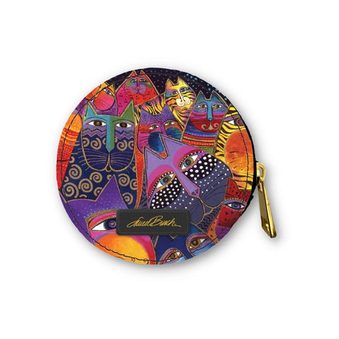 Laurel Burch™ Fantasticats - Round Zipper Case - NEW!!!