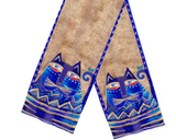 Laurel Burch™  Azul Cats Oblong Scarf - SALE 40% OFF!