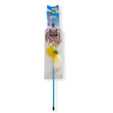 Crinkly Critters Bouncy Bee Adjustable Cat Wand Toy - NEW!!!