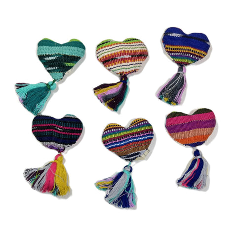 Heart Catnip Tassel Toy - SALE 40% OFF!