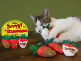 Yeowww! Strawberry Catnip Toys - 3 to a Pack - NEW!!!