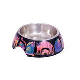 Laurel Burch™ Fantasticats Garden Cat Food & Water Bowl - NEW!!!