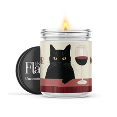 Cat Inspired, Personalized Long-Burning Soy Candles