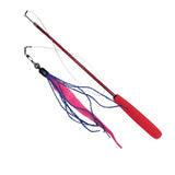 Dezi & Roo Wiggly Wand Toy with Worm Tail