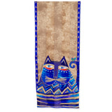 Laurel Burch™  Azul Cats Oblong Scarf - SALE 40% OFF!
