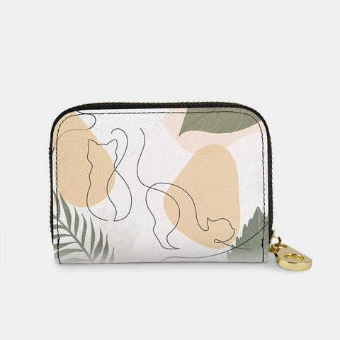 "Cats" Armored Zippered Wallet
