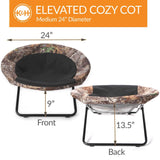 Elevated Cozy Cot for Cats