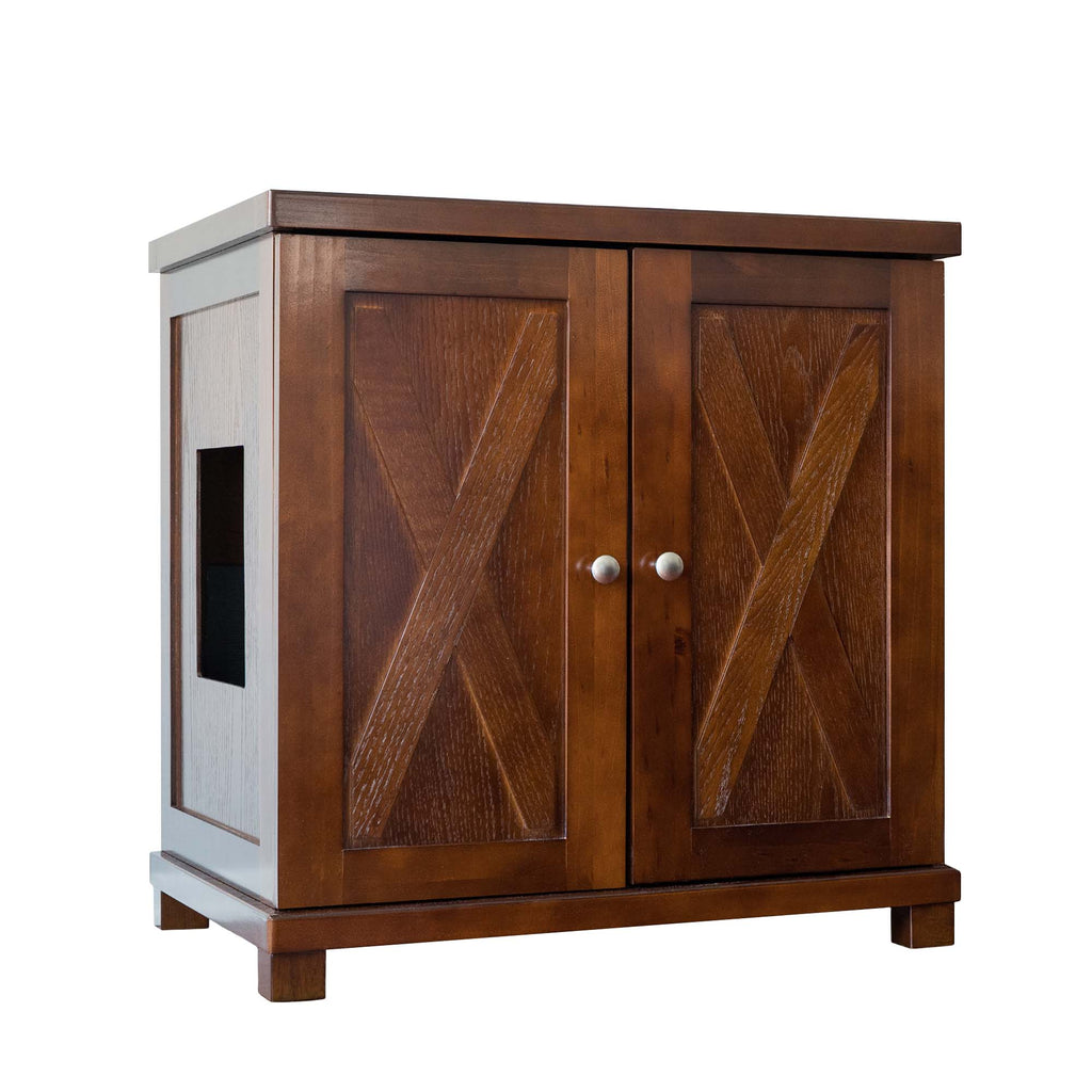 Wooden Front Panel Replacements for the Refined Feline Regular and XL Litter Boxes