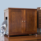 Refined Feline Deluxe Litter Box Cabinet - Extra Large Size