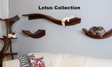 Lotus Branch Cat Shelf