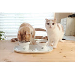 Double Porcelain Dining Tray - NEW!!!