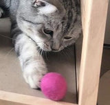 Mini Wool Cat Bat-a-bout Toy Ball Set of 6