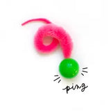 Dezi & Roo Wiggly Ping Cat Toy