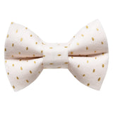 The Blushing Matching Detachable Cat Bow Tie & Collar Set