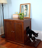Refined Feline Deluxe Litter Box Cabinet - Regular Size