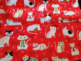 Cheezecat Holiday Cats! Refillable Catnip Play Mat