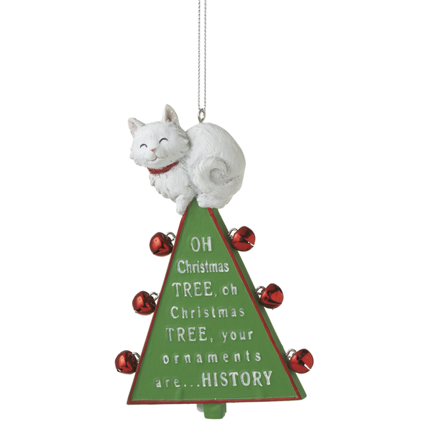 Oh Christmas Tree! Cat Ornament - NEW!!!