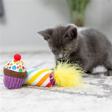 Meowow Cupcake & Candle Catnip Toy 2-Pack - NEW!!!