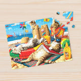 Beach Cats Puzzle - NEW!!!
