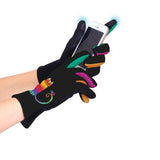 Laurel Burch "Rainbow Cats" Touch Screen Gloves