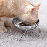 Raised Stainless Cat Bowl & Stand - NEW!!!