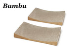 Torii and Bambu Modern Wooden Cat Scratchers -Replacement Pads