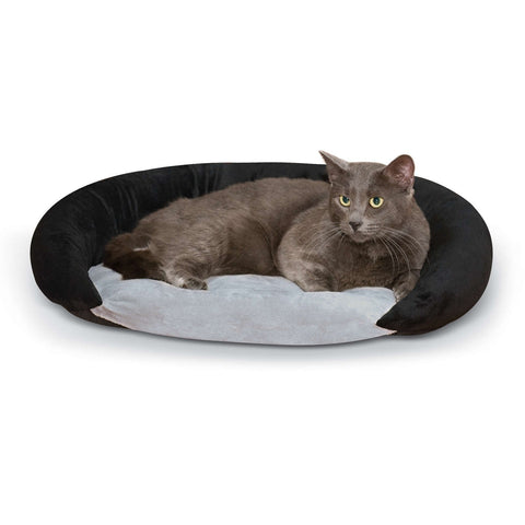 Self-Warming Bolster Cat Bed - LOW STOCK!!!