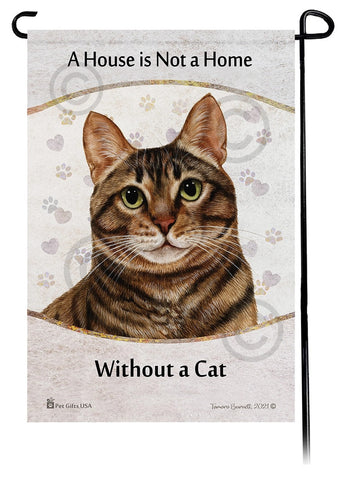 A House Is Not A Home Without A Cat Garden Flag - NEW!!!