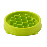 Fun Feeder Slow Bowl - Green Wave Design - NEW!!!