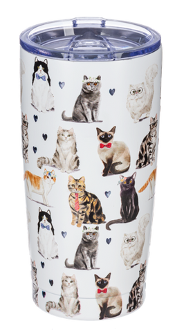 Cats All Over Tumbler - NEW!!!