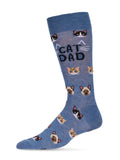 Cat Dad Bamboo Men's Crew - NEW!!!