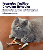 Catnip Dental Chew Cat Toys - NEW!!!