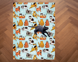 Cats Being Cats Plush Throw - NEW!!!