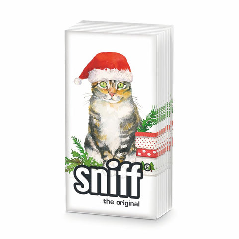 Sniff Christmas Cat Tissue - NEW!!!