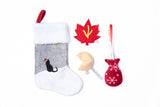 Holiday Cat Stocking with Toy Trio - NEW!!!