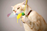 Crinkly Critters Bouncy Bee Adjustable Cat Wand Toy - NEW!!!