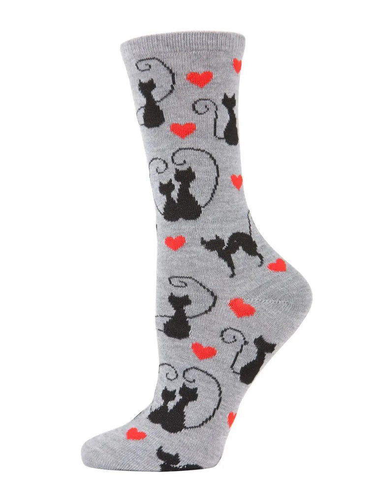 Curly Q Love Cats Socks - NEW!!!