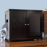 Refined Feline Deluxe Litter Box Cabinet - Extra Large Size