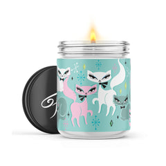 Cat Themed Soy Candles