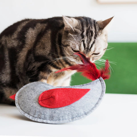 Felt Redbird Toy - NEW!!!