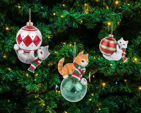 Meowy Christmas Ornaments - NEW!!!