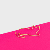 Gold Cat Paper Clips - NEW!!!