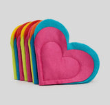 Cuddly Heart Faux Suede Catnip Toy - SALE! - 25% OFF!