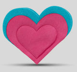 Cuddly Heart Faux Suede Catnip Toy - SALE! - 25% OFF!