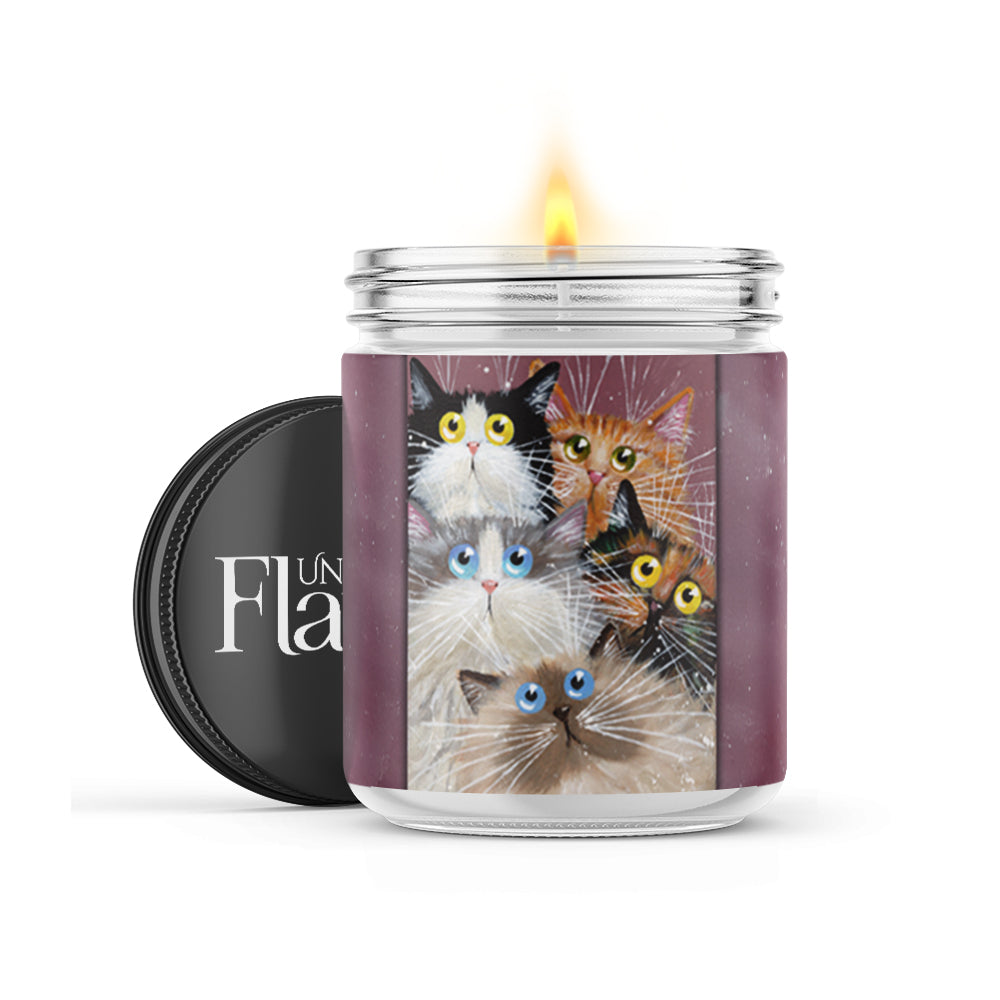 Whiskers Galore 120-Hour Soy Cat Candle - Personalize your Scent - NEW!!!