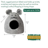Mouse Wool Cat Cave - NEW!!!