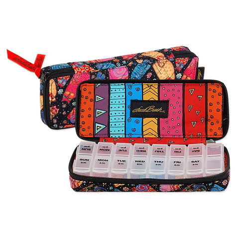 Laurel Burch™ Feline Family Pill Box - NEW!!!