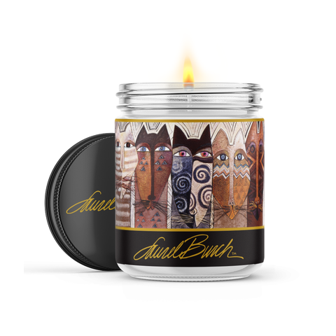 Laurel Burch™ Native Cats 120-Hour Soy Candles - Personalize Your Scent - NEW!!!