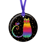 Laurel Burch™ Rainbow Cats Ornament - NEW!!!